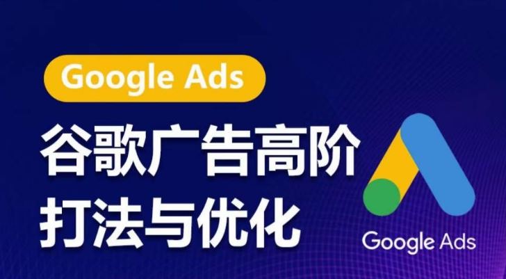 谷歌广告高阶打法与优化,凝结行业精华的谷歌广告体系课程,带你抓住流量红利,最大化ROI-大可网创