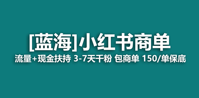 (8334期)最强蓝海项目,小红书商单!长期稳定,7天变现,商单分配,月入过万-大可网创