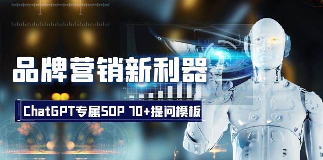 (8403期)品牌营销新利器:ChatGPT专属SOP,70+提问模板-大可网创
