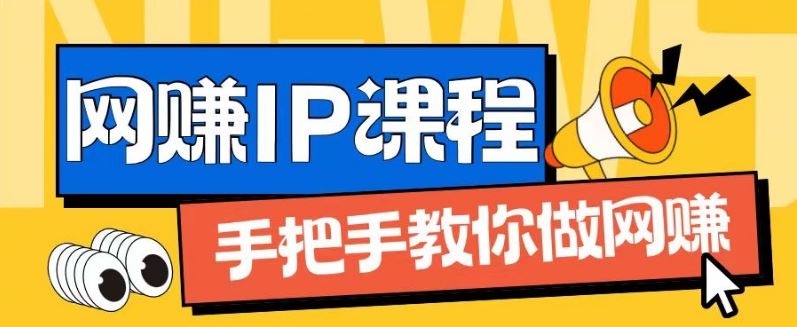 ip合伙人打造1.0,从0到1教你做网创,实现月入过万【揭秘】-大可网创