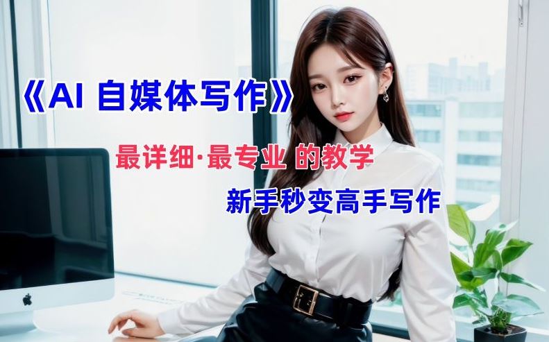 AI自媒体文章创作全网最详细教程,新手秒变写作高手,多方位发展-大可网创