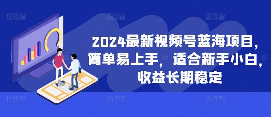2024最新视频号蓝海项目,简单易上手,适合新手小白,收益长期稳定-大可网创
