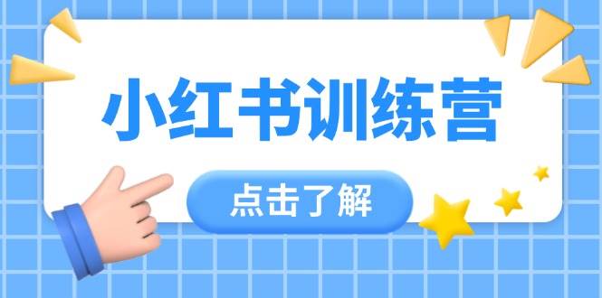 (14545期)小红书训练营,助小白入门,掌握技巧变达人,课程实操又全面(12节课)-大可网创