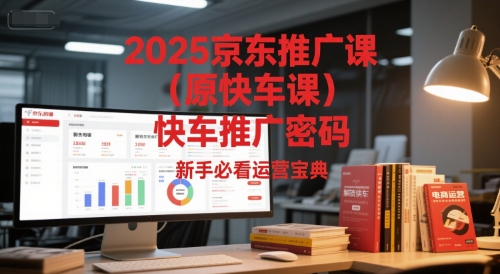 2025京东推广课(原快车课)解锁京东快车推广密码,新手必看运营宝典-大可网创