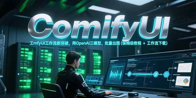 ComfyUI工作流新突破,用OpenAI三模型,批量出图(保姆级教程+工作流下载)-大可网创