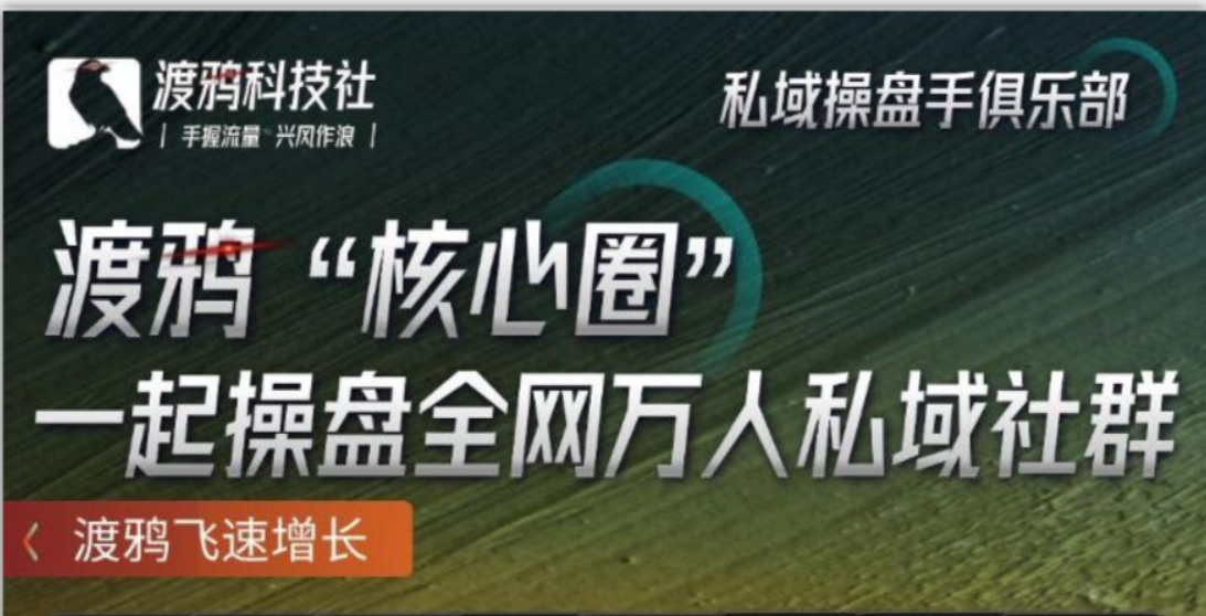 (15218期)渡鸦科技社-会员权益介绍-视频教程展示-大可网创