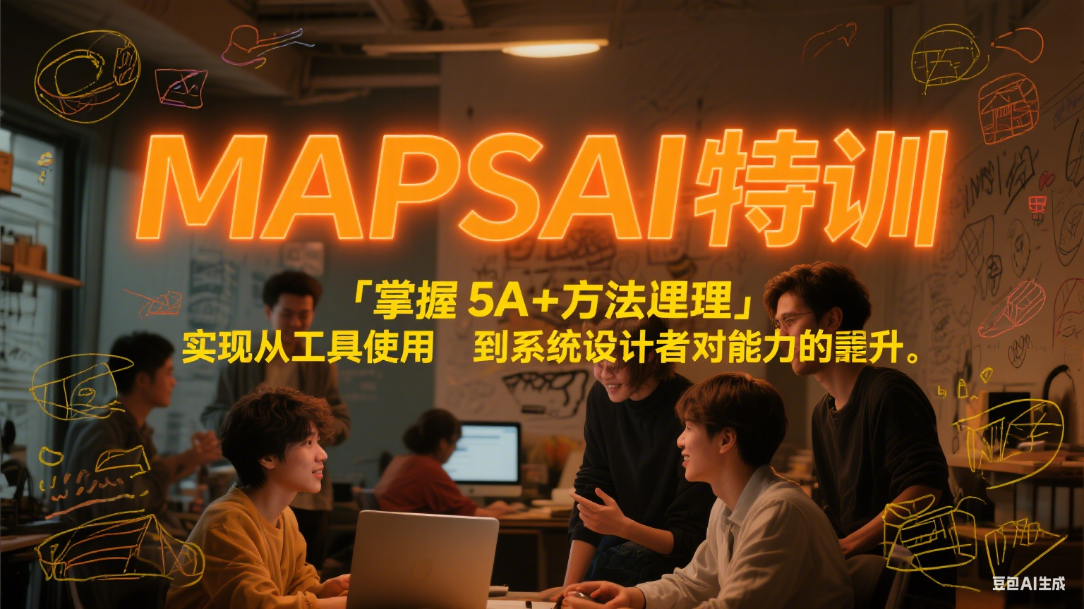 MAPSAI 特训,掌握 5A + 方法论,实现从工具使用者到系统设计者的能力跃升-大可网创
