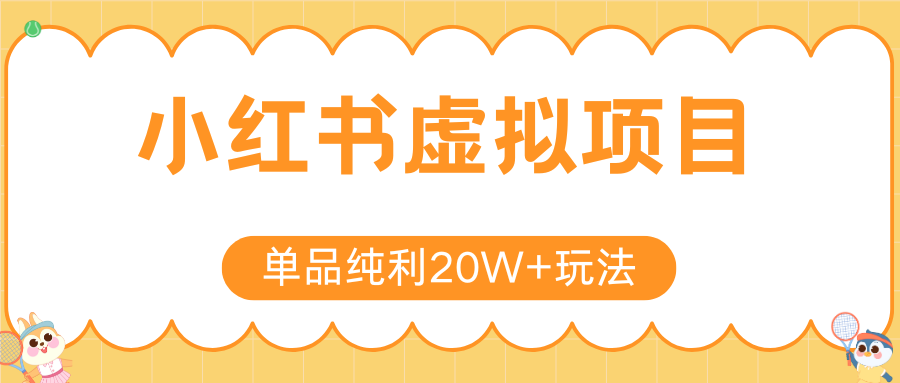 小红书虚拟电商新玩法,实现单品纯利20W+,可矩阵放大操作!-大可网创