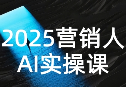 2025营销人Al实操课,AI营销抢跑实战,从Prompt到方案,效率碾压同行-大可网创