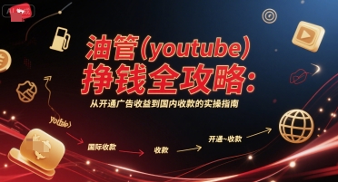 油管(youtube)挣钱全攻略:从开通广告收益到国内收款的实操指南(更新)-大可网创