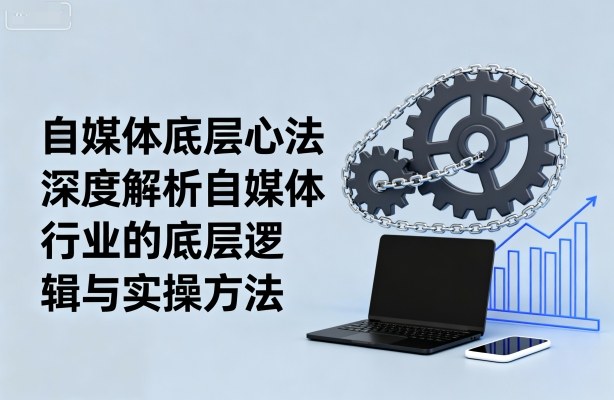 自媒体底层心法,深度解析自媒体行业的底层逻辑与实操方法-大可网创