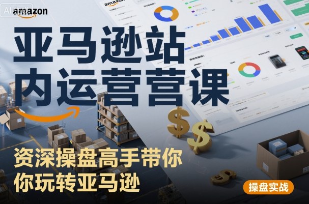 亚马逊站内运营课:资深操盘高手带你玩转亚马逊-大可网创