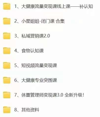 图片[2]-（10871期）大健康 流量 变现2.0：拓高变现 流量/成高客单/低粉高变现/只讲落地实战-大可网创