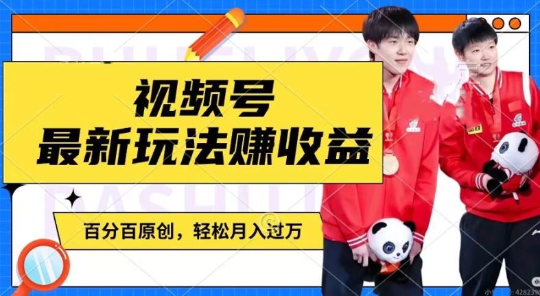 利用明星八卦视频，赚视频号分成计划收益，操作简单，还有千粉号额外变现，轻松月入过W【揭秘】-大可网创