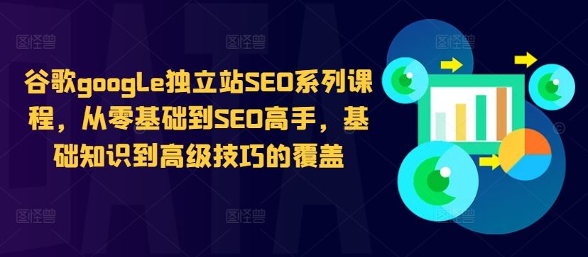 谷歌google独立站SEO系列课程，从零基础到SEO高手，基础知识到高级技巧的覆盖-大可网创