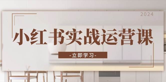 （13238期）小红书实战运营课：从开通店铺到直播话术，打造爆款笔记与高效直播-大可网创