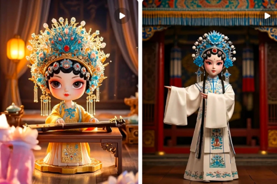 图片[2]-利用AI制做Q版古风娃娃视频，只需三步新手也能做出流量好到爆（附教程+提示…-大可网创