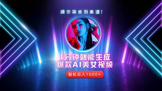 （14702期）2025年最强副业：用AI做短视频，从零开始打造爆款账号！-大可网创