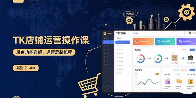 （15871期）TK店铺运营实操课：后台功能详解，商品上架流程，运营思路拆解-大可网创