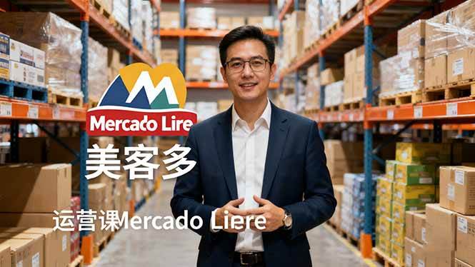 （16292期）2025美客多Mercado Libre运营课：账号注册/产品上传/促销活动/自发货模式-大可网创